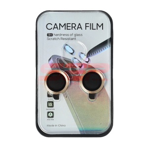 Protectie sticla Metal camera foto Apple iPhone 16 Plus Gold