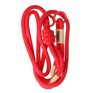 Snur textil dublu telefon mobil Red