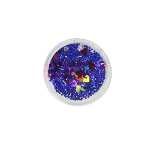 Stand suport adeziv telefon Liquid 3D Shimmer Sapphire - Img 1