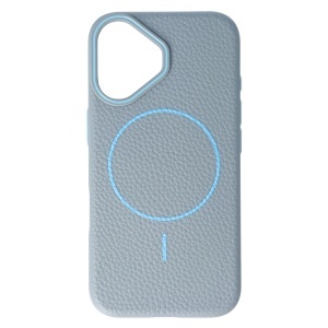Toc Luxury Leather Magsafe Apple iPhone 16 Sky Blue - Img 1