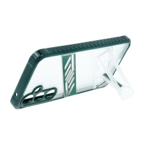 Toc TPU+PC Kickstand Apple iPhone 16e Green - Img 3