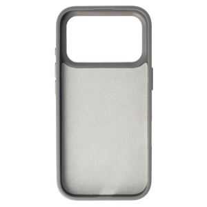 Toc TPU Vegan Leather Apple iPhone 17 Pro Max Grey - Img 3