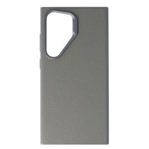 Toc TPU Vegan Leather Samsung Galaxy S24 Ultra Grey