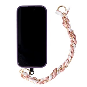 Accesoriu tip bratara cu lantisor pentru husa telefon mobil Design 04 - Img 2