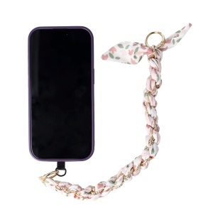 Accesoriu tip bratara cu lantisor pentru husa telefon mobil Design 10 - Img 2