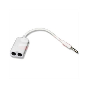 Cablu audio multiplicator jack 3,5mm cu doua iesiri