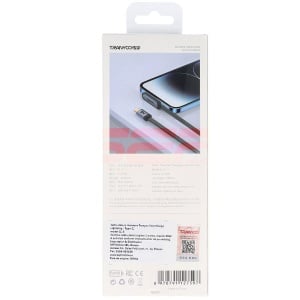 Cablu date 90 Angle Type-C - Lightning 30W Tranyoo CL-3 - Img 3