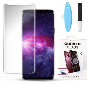 Folie protectie display sticla UV Gel Apple iPhone 8 Plus - Img 1