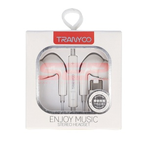 Handsfree audio stereo cu conector Type-C Tranyoo T-R16 - Img 1