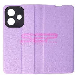 Husa FlipCover Leather Oppo A40 Purple