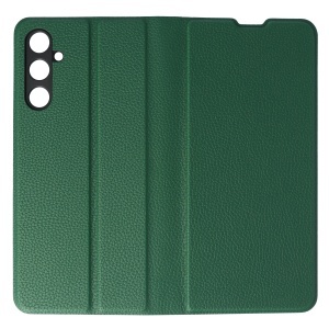 Husa FlipCover Leather Samsung Galaxy A05s Dark Green