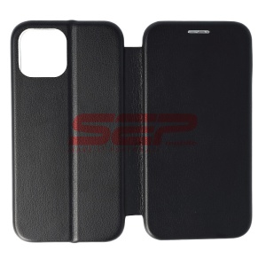Husa FlipCover Round Apple iPhone 13 mini Black