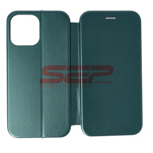Husa FlipCover Round Apple iPhone 13 Pro Max Sea Green - Img 1
