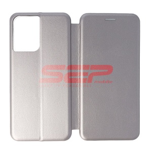 Husa FlipCover Round Motorola Moto G55 5G Fossil Grey
