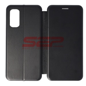 Husa FlipCover Round OPPO Reno4 Pro 5G Black - Img 1