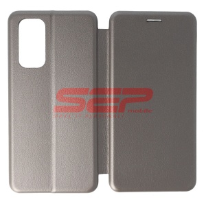 Husa FlipCover Round Xiaomi Redmi Note 11s Fossil Grey