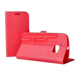 Husa FlipCover Stand Magnet HTC Desire 820 ROSU