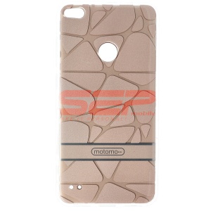 Husa Motomo 3D Stones Huawei P8 Lite (2017) / P9 Lite (2017) GOLD - Img 1