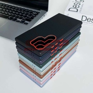 Husa PC Metallic Lines Samsung Galaxy S22 Black - Img 3