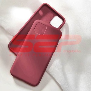 Husa silicon High Copy Apple iPhone X Burgundy - Img 2