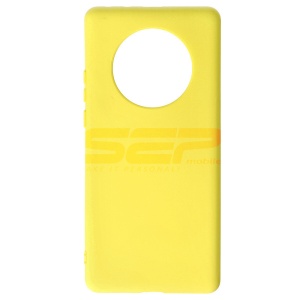 Husa silicon High Copy Huawei Mate 40 Pro Yellow