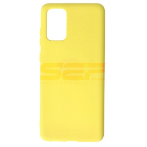Husa silicon High Copy Samsung Galaxy S20 Plus Yellow - Img 1