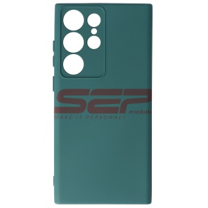 Husa silicon High Copy Samsung Galaxy S23 Ultra Midnight Green