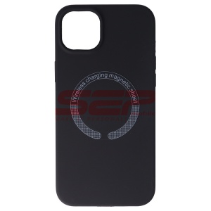 Husa silicon Mag Cover Apple iPhone 15 Plus Black