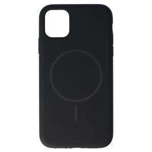Husa Soft Silicone Magsafe Apple iPhone 11 Black
