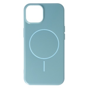 Husa Soft Silicone Magsafe Apple iPhone 14 Sky - Img 1