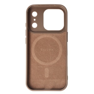 Husa Soft Silicone Magsafe Apple iPhone 17 Pro Brown - Img 2