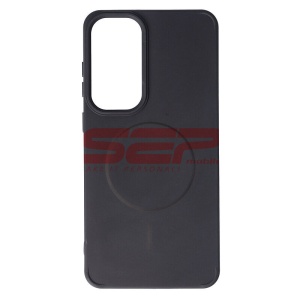 Husa Soft Silicone Magsafe Samsung Galaxy S25 Black - Img 1