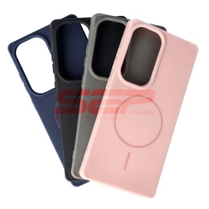 Husa Soft Silicone Magsafe Samsung Galaxy S25 Grey - Img 4