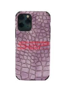 Husa TPU Leather Crocodile Samsung Galaxy S9 Lavender - Img 2