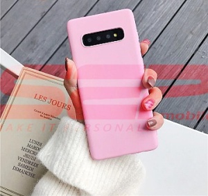 Husa TPU Matte Samsung Galaxy A01 Pink - Img 2