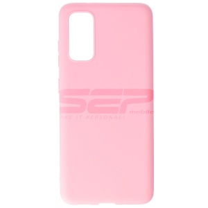 Husa TPU Matte Samsung Galaxy S20 Pink - Img 1