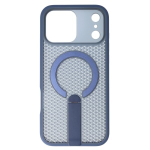 Husa TPU+PC 3D Grid Apple iPhone 17 Pro Max Blue