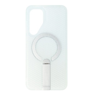 Husa TPU+PC 3D Grid Samsung Galaxy S25 FE Clear