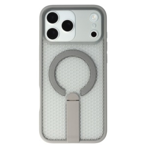 Husa TPU+PC 3D Grid Samsung Galaxy S25 FE Titanium Grey - Img 2