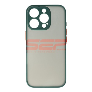 Husa TPU+PC Antishock Apple iPhone 16 Pro Dark Green - Img 2