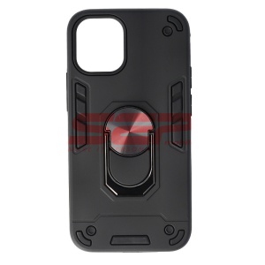 Husa TPU+PC Armor Ring Case Apple iPhone 12 Pro Max Black
