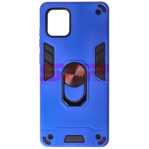 Husa TPU+PC Armor Ring Case Samsung Galaxy Note 10 Lite Electric Blue - Img 1
