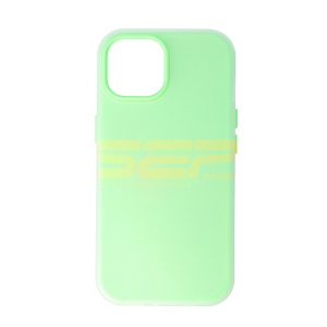 Husa TPU+PC Candy Apple iPhone 15 Light Green - Img 1