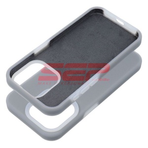 Husa TPU+PC Candy Apple iPhone 15 Pro Grey - Img 4