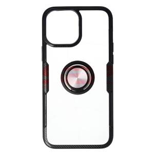Husa TPU+PC Carbon Ring Case Apple iPhone 13 Pro Max Black