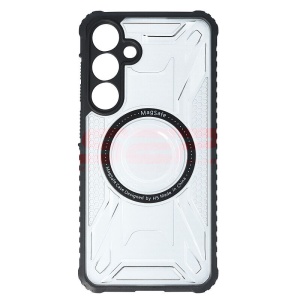 Husa TPU+PC Geometric Samsung Galaxy S25 Plus Black - Img 2
