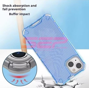 Husa TPU+PC Stripes Apple iPhone 12 Blue - Img 4