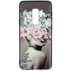 Husa TPU+PC UV Print 3D Samsung Galaxy S9 Plus Lady - Img 1