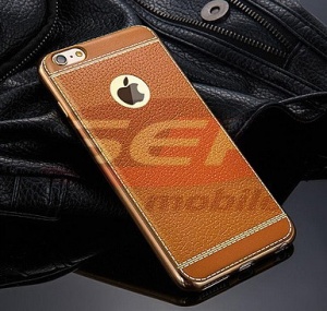 Husa TPU Skin Apple iPhone 7 Plus ORANGE - Img 2