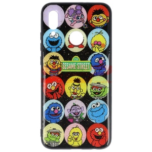 Husa UV Copy Glass Huawei P Smart 2019 Sesame Street - Img 1